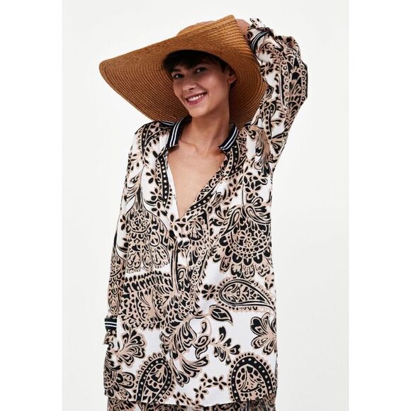 Zara Woman Hi-Low Tunic Dress - Women’s S - Picture 1 of 8